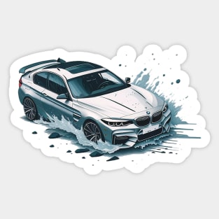 BMW In The Sky Sticker